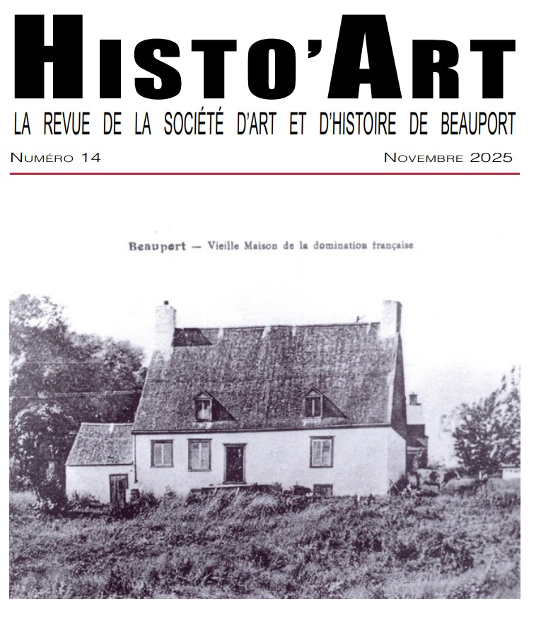 Couverture du numéro 14 d'Histo'Art — Beauport au temps de l'agriculture